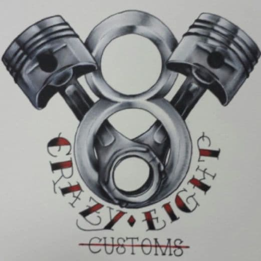 Crazy Eight Customs logo