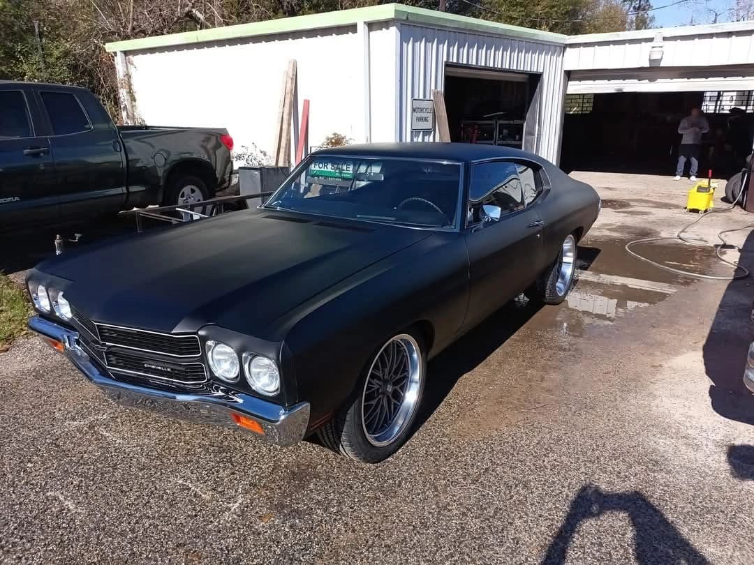 Finished car detail work at Tha Shop