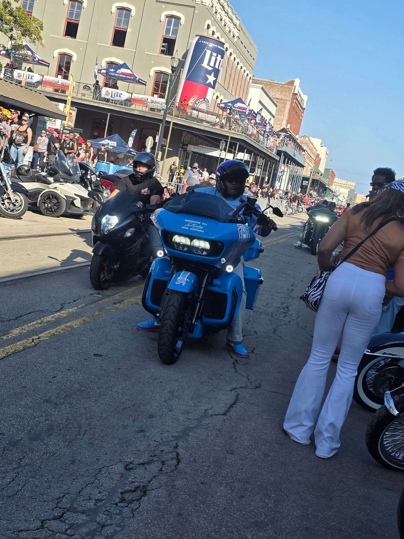 Motorcycle rally photo