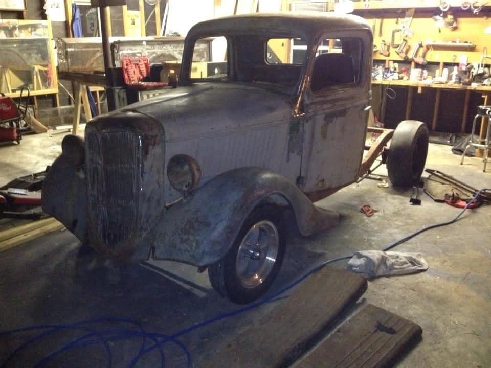 Shop truck project detail