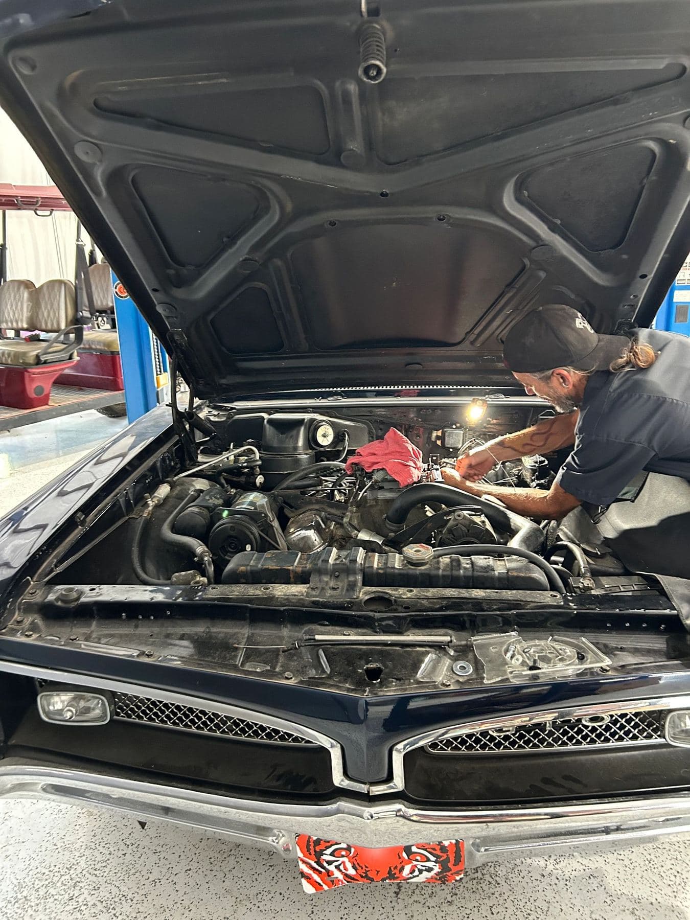 Completed truck build at Tha Shop